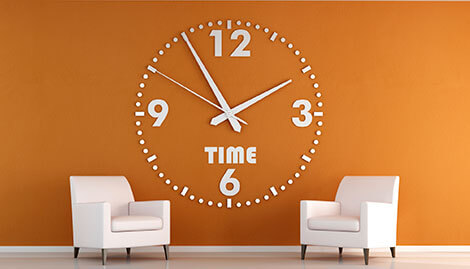The time is ripe for this unique and appealing design element. Clocks come in many different shapes, sizes and materials.