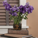 Add purple in a fresh bouquet to see if you like this vibrant color.