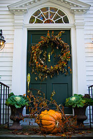Decorative Wreaths in Home