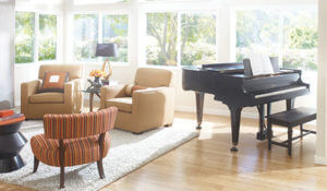 Pianos interior home decor design