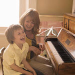 A piano also adds interactive opportunities with family and friends.