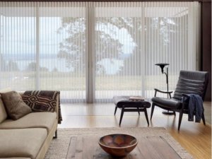 Easy Chairs - Luminette Solar Screen in Living Room