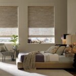 Provenance Woven Wood Shades LiteRise Santa Rosa iol Bedroom