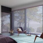 Pirouette® Window Shadings Fabric: Satin in Amethyst